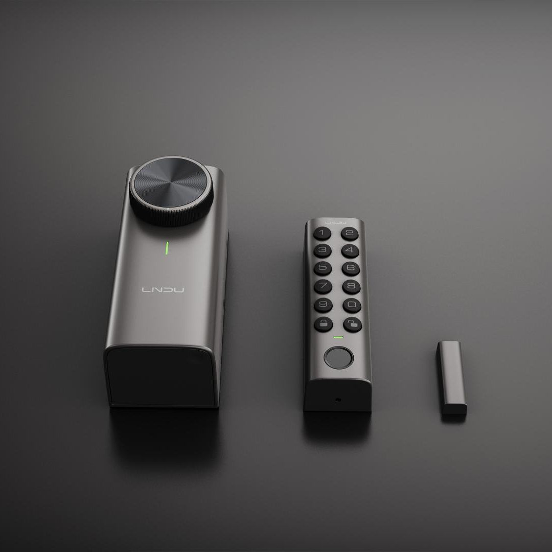 LNDU DL500 smart lock, keypad and door sensor