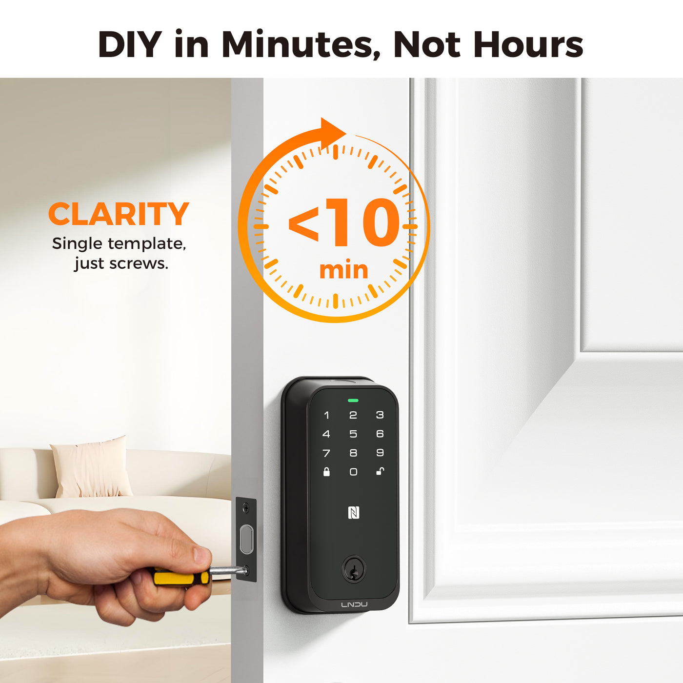 LNDU HK01W HomeKit Smart Lock