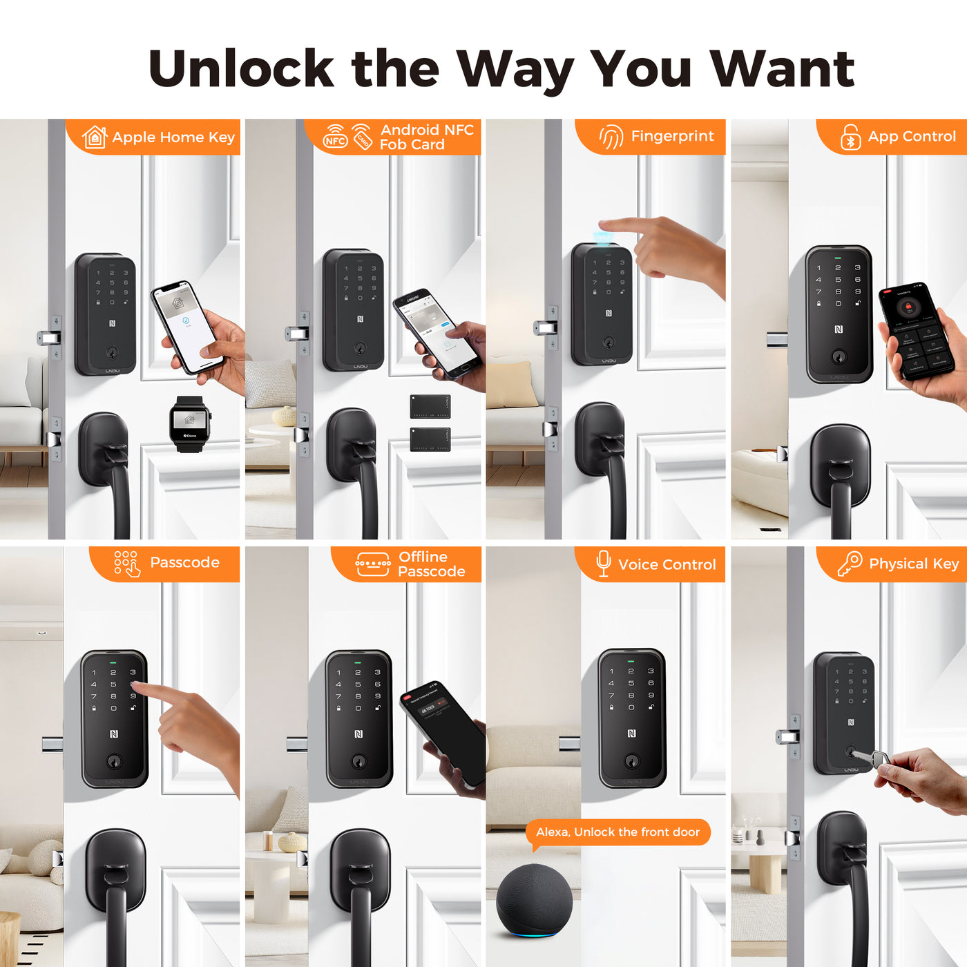 LNDU HK01W HomeKit Smart Lock