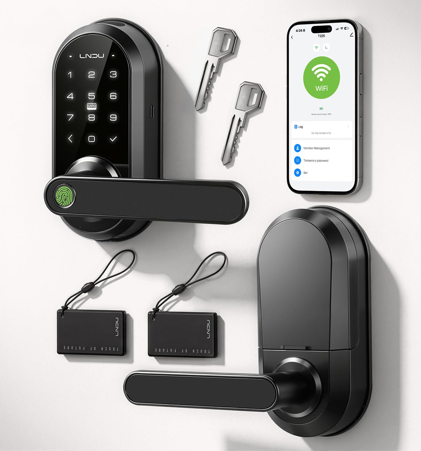 LNDU T225 Keypad Handle Lock