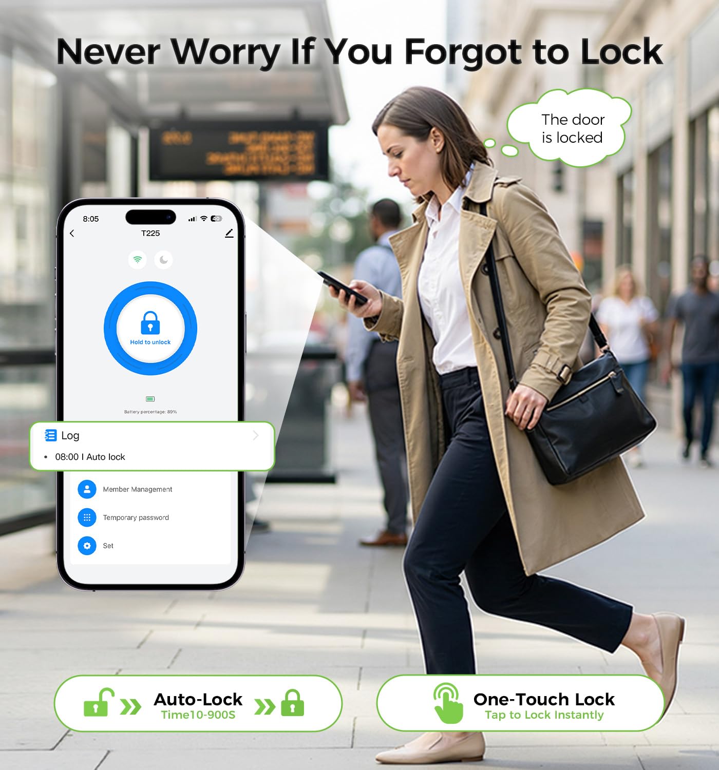 LNDU T225 Keypad Handle Lock