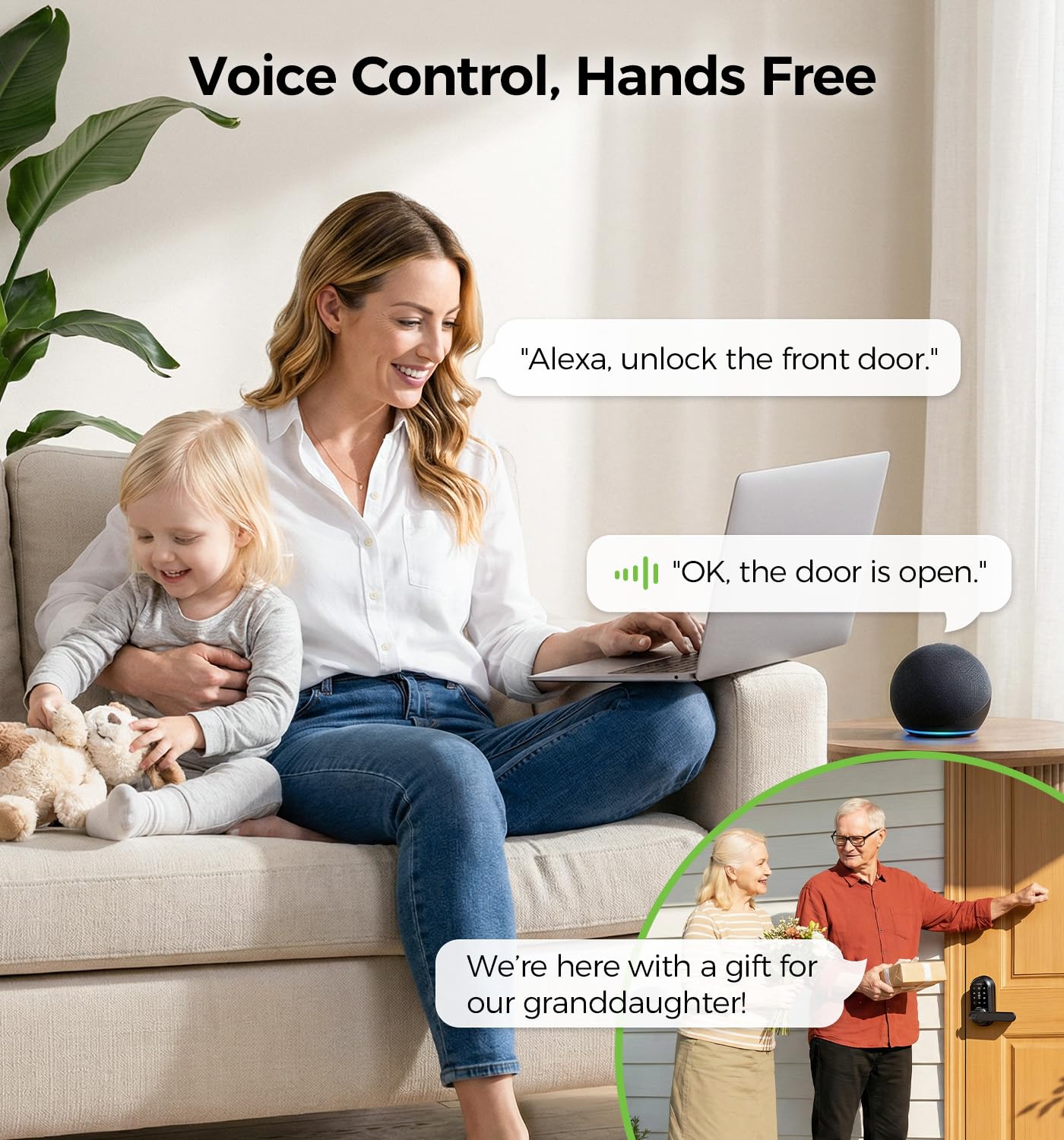 LNDU T225 Keypad Handle Lock