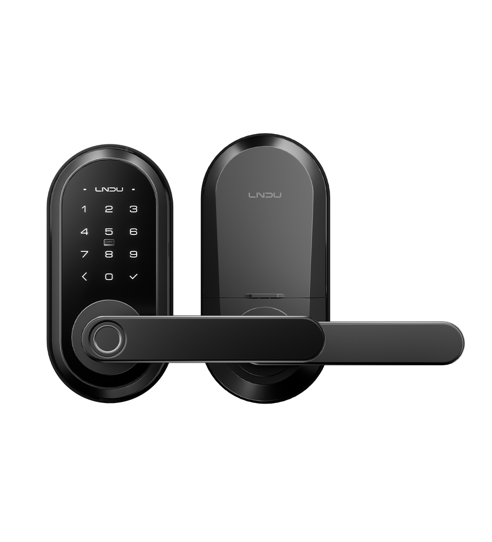 LNDU T225 smart lock keypad door lock with handle